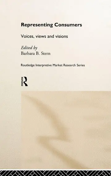 Cover of Representing Consumers