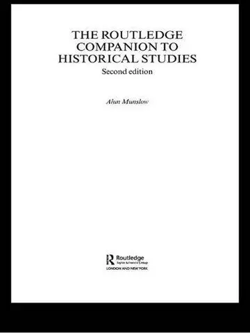 Cover of The Routledge Companion to Historical Studies