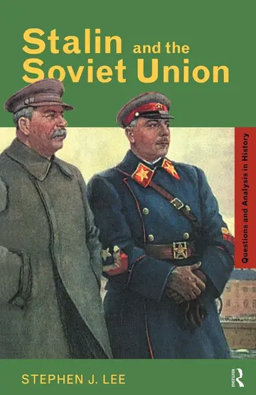 Cover of Stalin and the Soviet Union