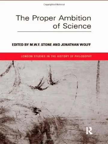 Cover of Proper Ambition of Science