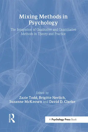 Cover of Mixing Methods in Psychology