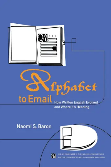 Cover of Alphabet to Email