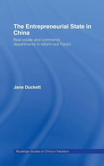 Cover of The Entrepreneurial State in China