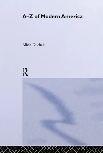 Cover of A-Z of Modern America