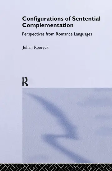 Cover of Configurations of Sentential Complementation