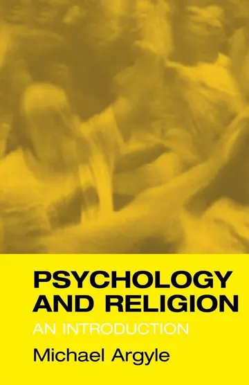 Cover of Psychology and Religion