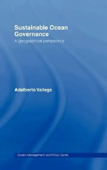 Cover of Sustainable Ocean Governance