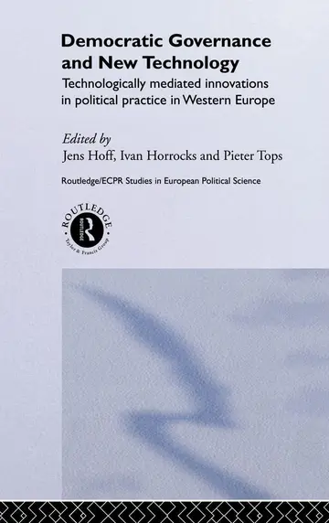 Cover of Democratic Governance and New Technology