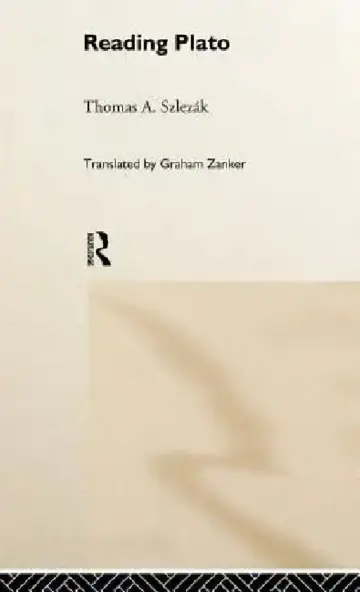 Cover of Reading Plato