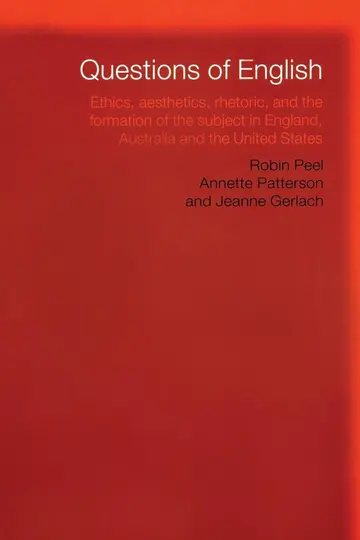 Cover of Questions of English
