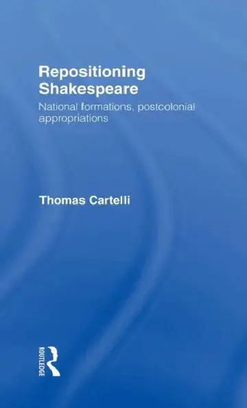 Cover of Repositioning Shakespeare