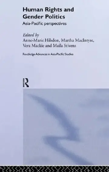 Cover of Human Rights and Gender Politics