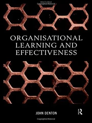 Cover of Organisational Learning and Effectiveness