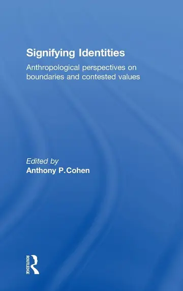 Cover of Signifying Identities