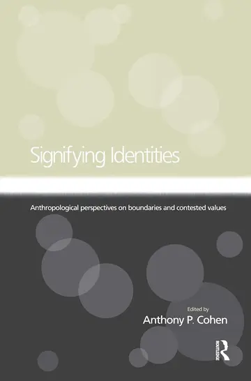 Cover of Signifying Identities