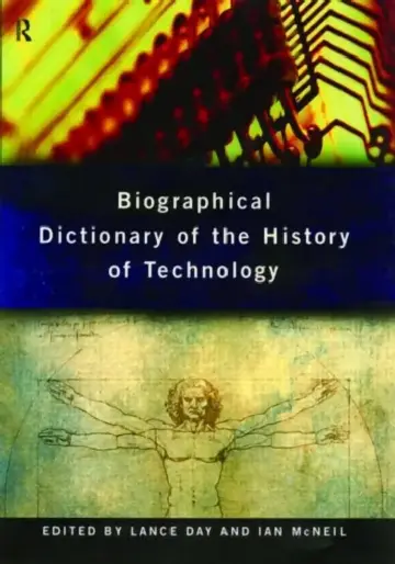 Cover of Biographical Dictionary of the History of Technology
