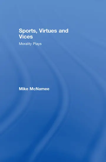 Cover of Sports, Virtues and Vices