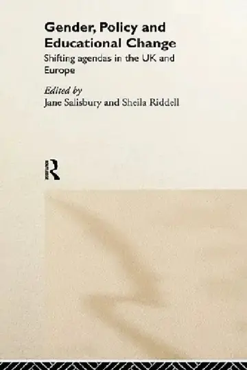 Cover of Gender, Policy and Educational Change