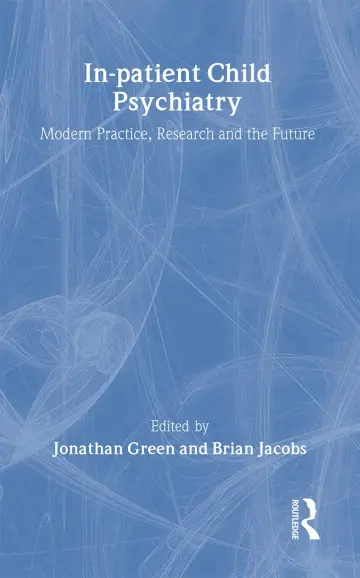 Cover of In-patient Child Psychiatry