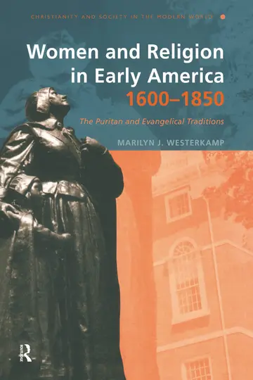 Cover of Women and Religion in Early America, 1600-1850
