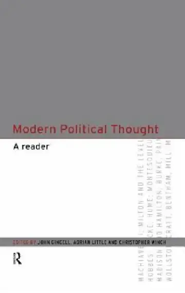 Cover of Modern Political Thought