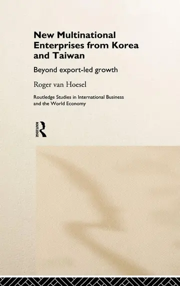Cover of New Multinational Enterprises from Korea and Taiwan