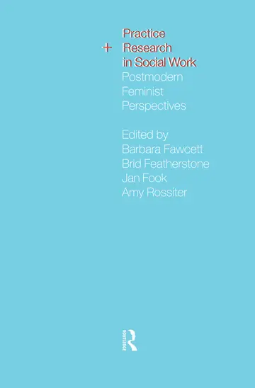 Cover of Practice and Research in Social Work