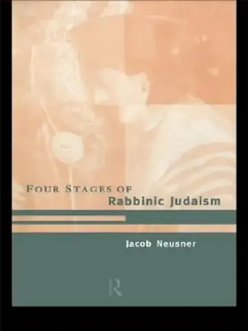 Cover of The Four Stages of Rabbinic Judaism