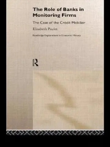 Cover of The Role of Banks in Monitoring Firms