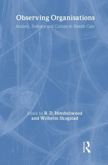 Cover of Observing Organisations