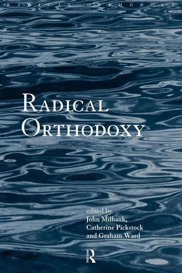 Cover of Radical Orthodoxy