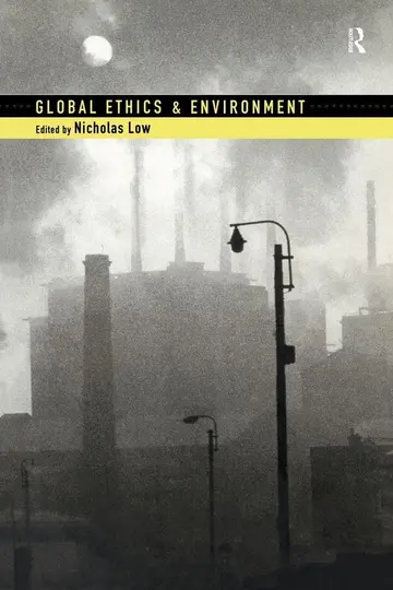 Cover of Global Ethics and Environment