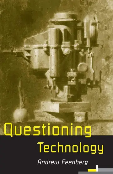 Cover of Questioning Technology