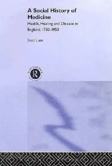 Cover of A Social History of Medicine