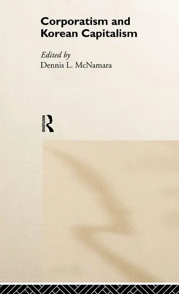 Cover of Corporatism and Korean Capitalism