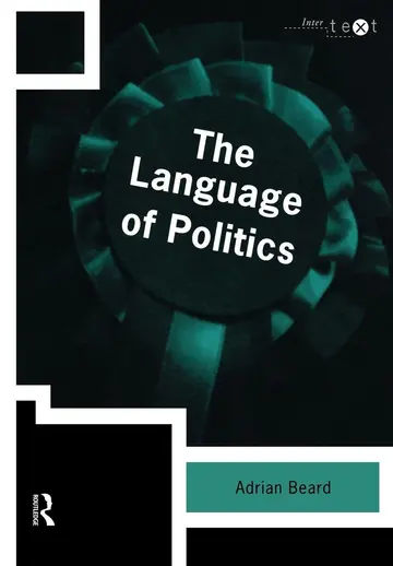 Cover of The Language of Politics