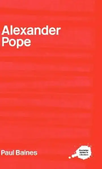 Cover of Alexander Pope
