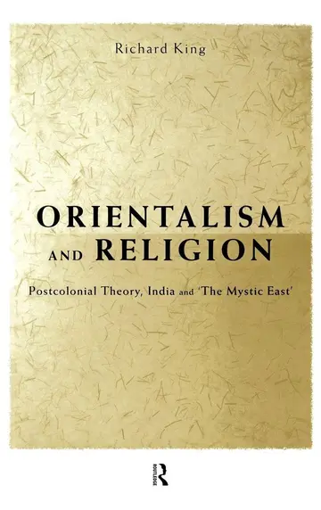 Cover of Orientalism and Religion