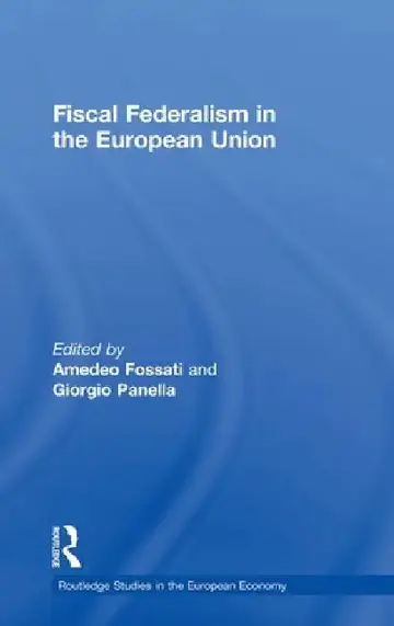 Cover of Fiscal Federalism in the European Union