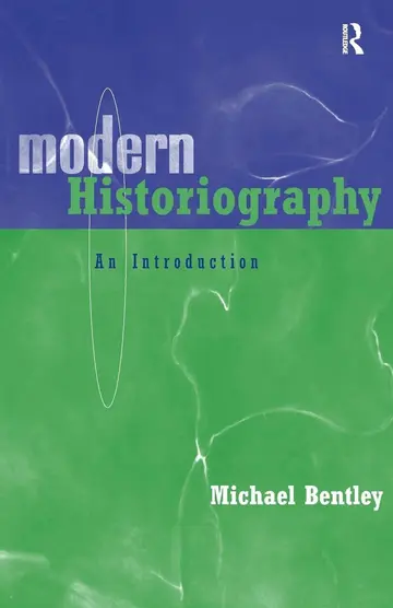 Cover of Modern Historiography
