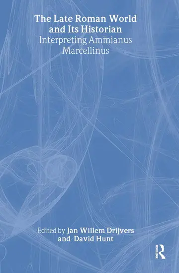 Cover of Late Roman World and Its Historian