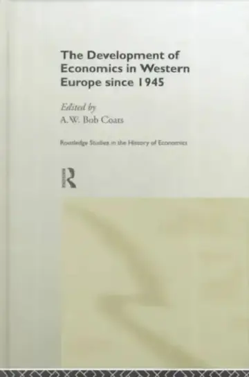Cover of The Development of Economics in Western Europe Since 1945