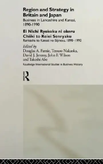 Cover of Region and Strategy in Britain and Japan