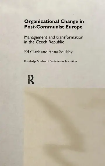 Cover of Organizational Change in Post-Communist Europe