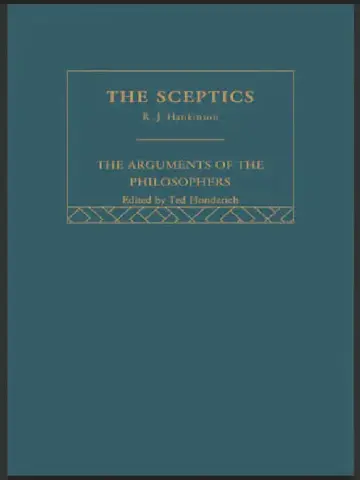 Cover of Sceptics-Arg Philosophers