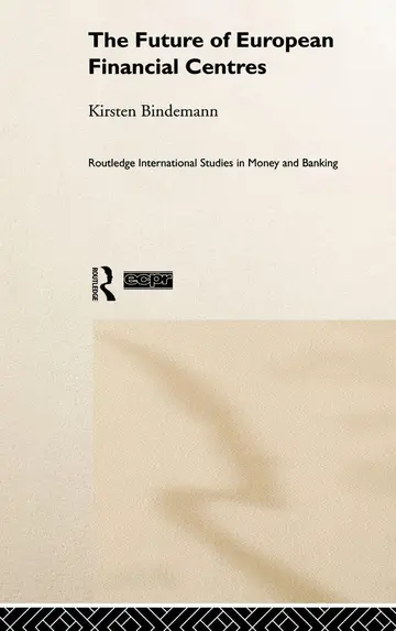 Cover of The Future of European Financial Centres