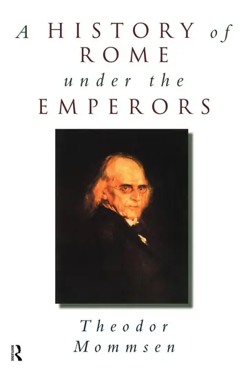 Cover of A History of Rome under the Emperors