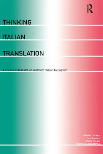 Cover of Thinking Italian Translation