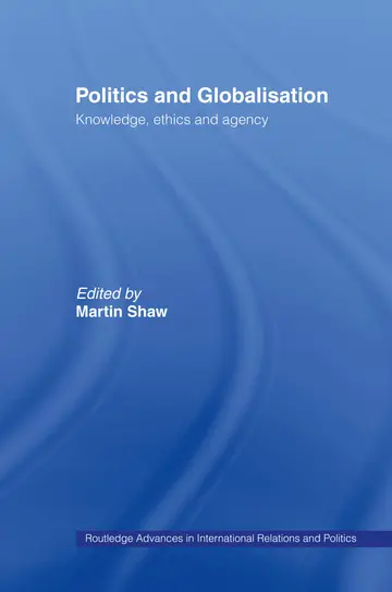 Cover of Politics and Globalisation