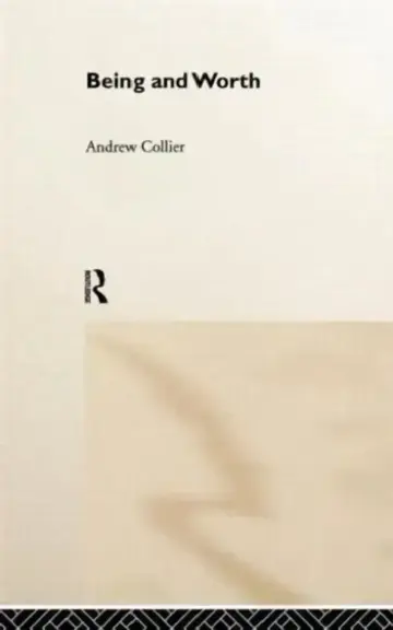 Cover of Being and Worth